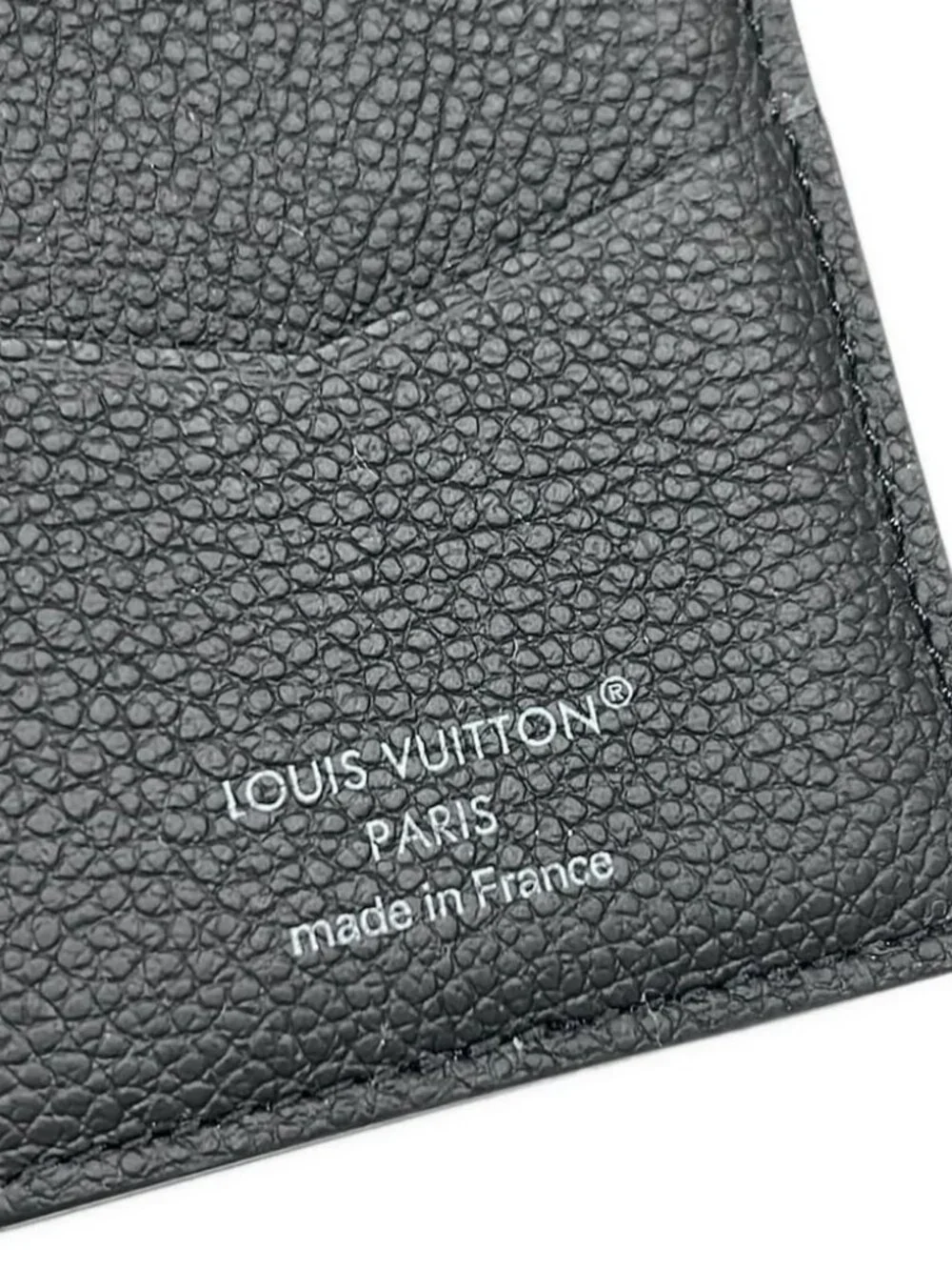 LOUIS VUITTON Organizer de Poshe Black Damoflage RFID : confirmed